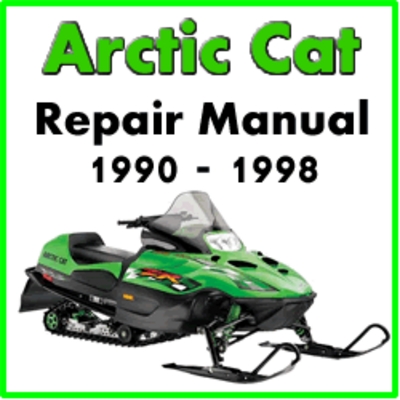 Product picture 1990-1998 Arctic Cat Snowmobile Service Repair Manual