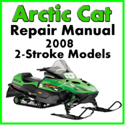 Product picture 2008 Arctic Cat  2-Stroke Service Repair Manual Download