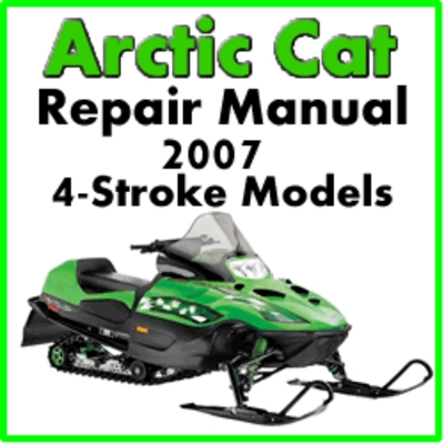 Product picture 2007 Arctic Cat  4-Stroke Service Repair Manual Download