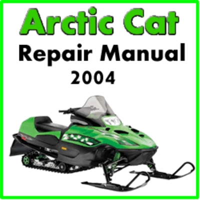 Product picture 2004 Arctic Cat Service Repair Manual Download